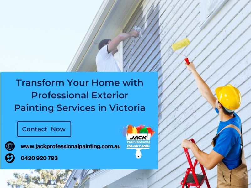 Exterior Painting Service in Burwood, Exterior Painting Service in Victoria, Jack Professional Painting